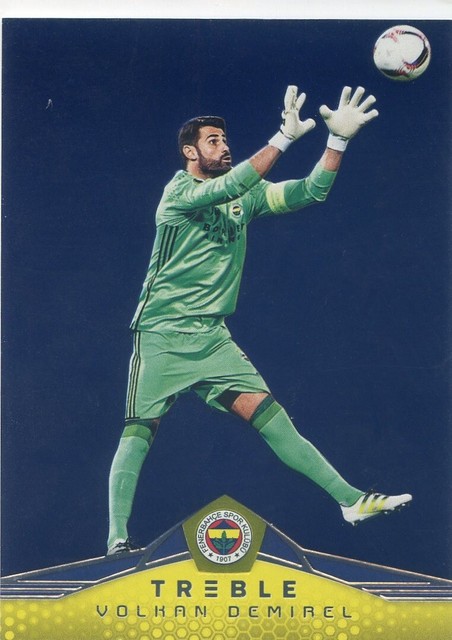 2018-19 Panini Treble Soccer VOLKAN DEMIREL #170 BLUE PARALLEL #74/75 SSP