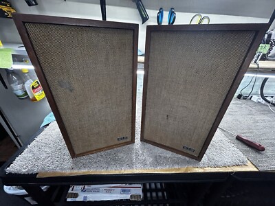Vintage KLH Model 22A Speakers - One Pair (2) - 2-Way 8 Ohms