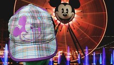 Disney Parks Mickey Mouse Bedazzled Hook Youth Cap Adjustable