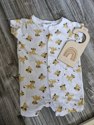 H&M Schlafanzug Einteiler Simba König der Löwen Disney