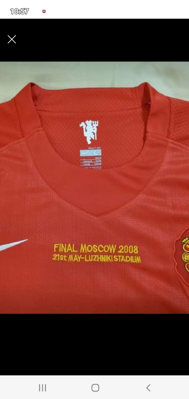 Cristiano Ronaldo Signed Manchester United Jersey eBay