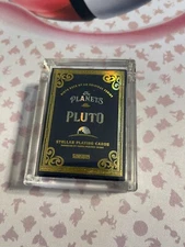 PLUTO Playing Cards by Vanda Limited and Numbered  with carat case RARE! Sealed