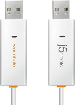 j5create Data Keyboard and Mouse Sharing/Transfer USB Cable Transfer Data Bet...