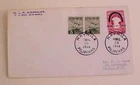 JAPAN PHILIPPINES FDC  TOP VALUE PAIR 1944 APRIL 10