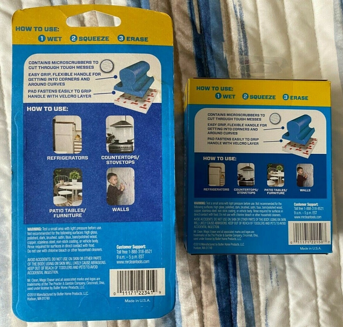 Mr. Clean Handy Grip Starter Kit ~ AND ~ 4-Pack Refills NEW | eBay