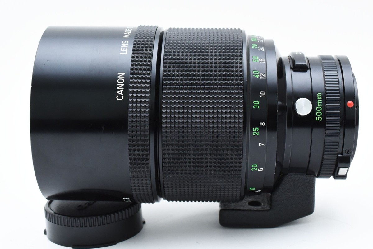 Exc+5] Canon Reflex New FD 500mm f/8 NFD Mirror Telephoto MF