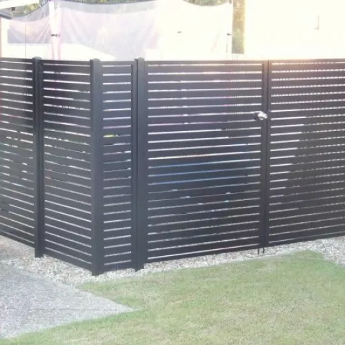 Carport and Alfresco Black White Monument - 8 colours DIY Privacy SLAT Screens - Picture 7 of 16
