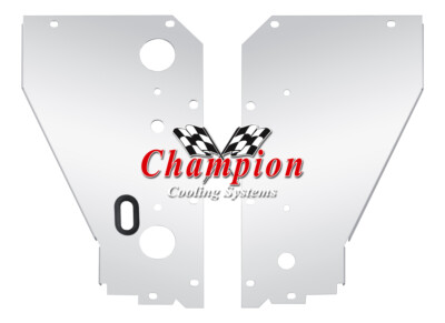 Eagle Champion Panel Set for 1957 Core Support with Dual Pass Configuration