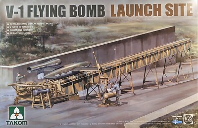 TAK2152 Takom Model German V-1 FLYING BOMB Launch Site Bausatz 1:35