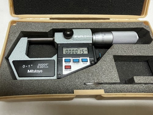MITUTOYO 293 Series Electronic Digital 0"- 1" & .00005" & MM Inspection LABS - Picture 2 of 4