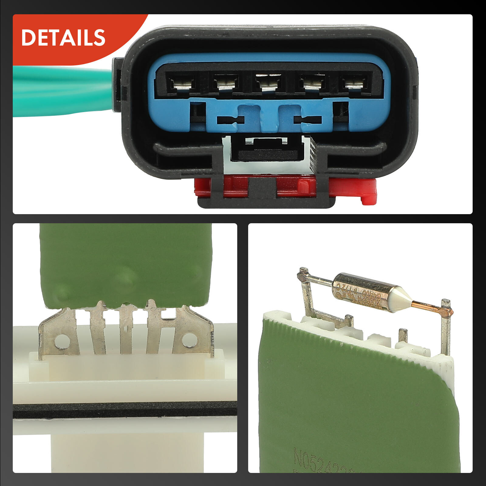 1x Heater Blower Motor Resistor for Dodge Dakota Durango Grand Caravan Chrysler