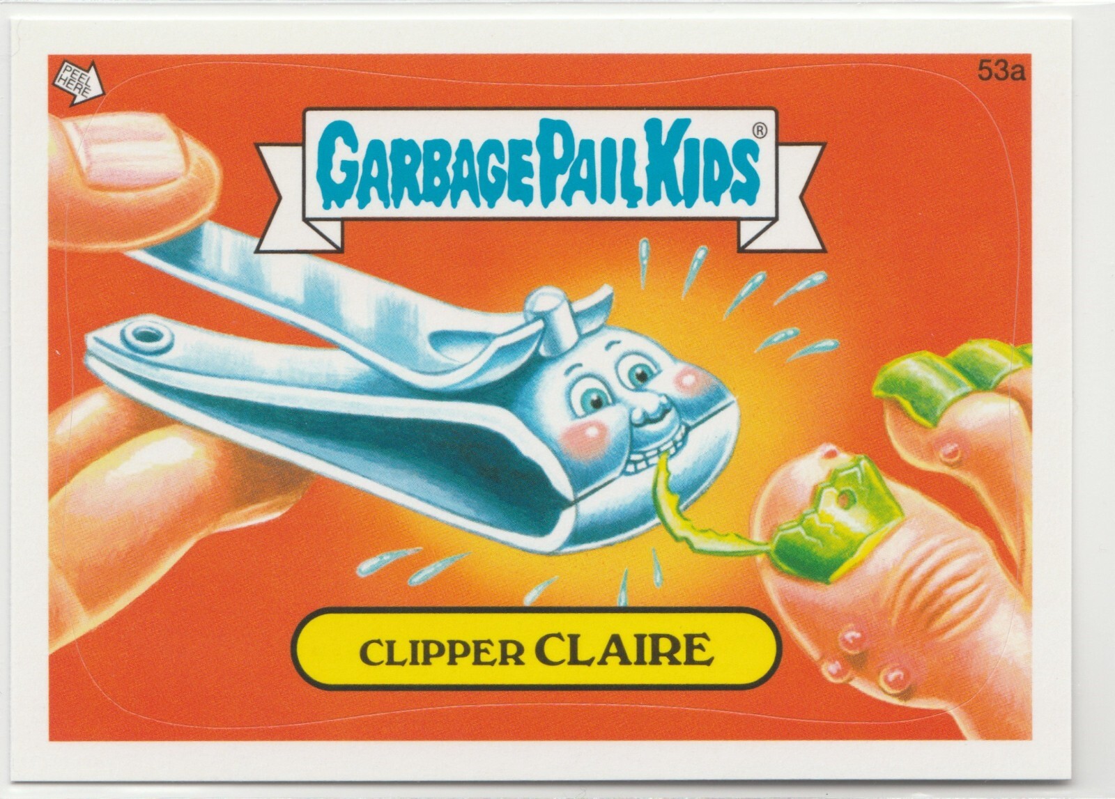 Vintage Clipper Claire #53a Garbage Pail Kids GPK 2012 Series 1 BNS1 Brand New