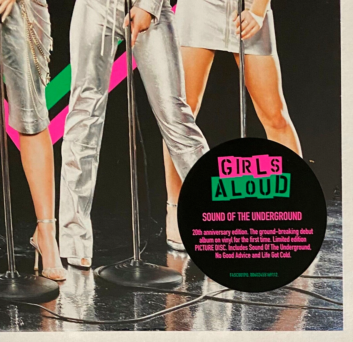 欧2LP Girls Aloud Sound Of The Underground(Picture Disc) FASC001PD Fascination 未開封 /00520 GIRLS ALOUD * SOUND OF THE UNDERGROUND * ANNIVERSARY PICTURE