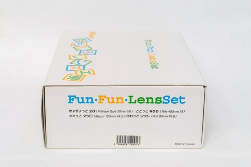 Brandnew unused Nikon Amusing Fun lens Set - Fun Lens Set boxed from 2000! - Picture 4 of 5