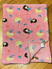 HTF Plush Pink Mermaid Baby Blanket