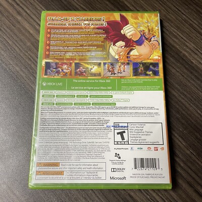 Dragon Ball Z: Battle of Z XBOX 360 Brand New + Factory Sealed | eBay