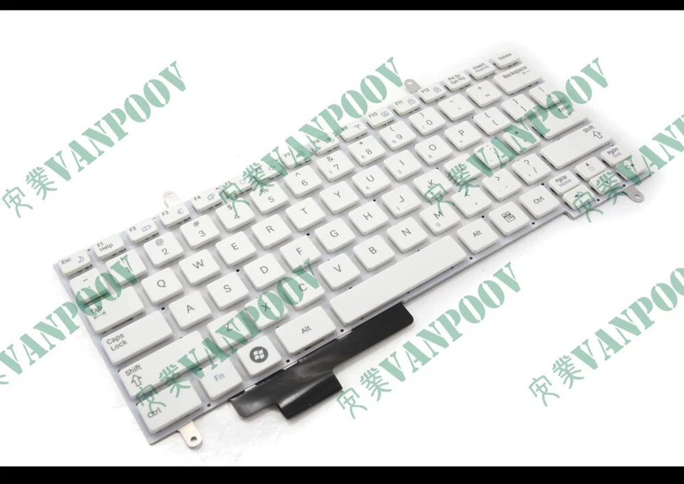 Keyboard for Samsung NP- N210 N220 Italian IT French FR with Palmrest Speaker - Image 4 of 4