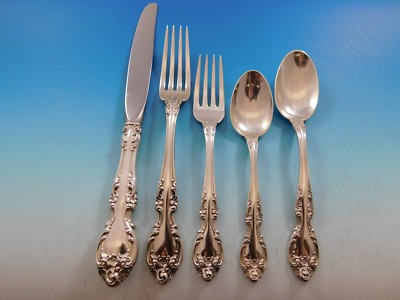 Melrose by Gorham Sterling Silver Flatware Set Service 30 Pieces