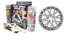 suits MASERATI Professional SILVER Alloy Wheel Restorer Repair Kit Paint/Lacquer