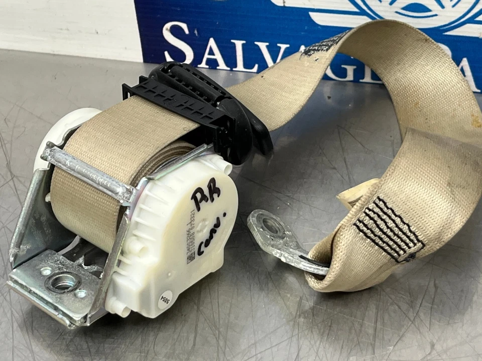 BMW 650i 2007 cinturón de seguridad trasero y hebilla pasajero derecho - convertible - 151 k Foto 4 de 4