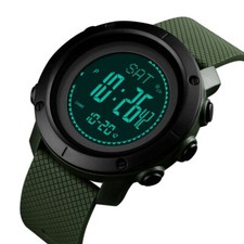 Mens Digital New Wrist Watch LED Teen Sport Stopwatch Date Week Weather Day