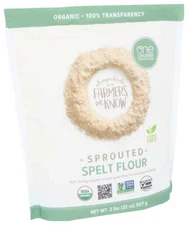 One Degree Organic Foods  Organic Sprouted Spelt Flour   32 Oz Pack Of 1