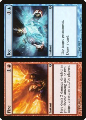 1x Fire / Ice - NM/LP - Duel Decks - SPARROW MAGIC mtg