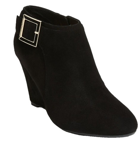 Bottines Noires à Talons Isaac Mizrahi Pour Target - Taille 10 Femme | Occasion Excellent État