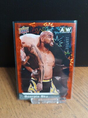 AEW 2022 Upper Deck Scorpio Sky /299