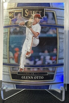 Glenn Otto #6 2022 Panini Select Rookie Texas Rangers