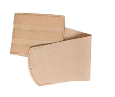 Hernia Support belt Abdominal Binder for Belly Button in Beige color Pain Relief