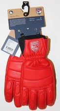 Hestra Leather Fall Line Glove Alpine Pro - Women's Size 6 - Red - NEW