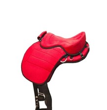 Design Synthetic Treeless Freemax Horse Riding Saddle With Girth  Panel