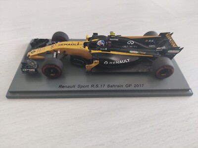 自動車 Spark 1/18Renault F1 bahraingp 2017 SPARK-MODEL 18S303 Masstab: 1/18 | RENAULT F1 RS17 N 27