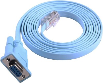 NEW GENUINE OEM Cisco 72-3383-01 RJ-45 to DB-9 Router Console Cable 6'