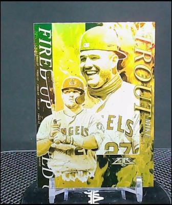 2021 Topps Fire Fired Up Gold Minted Blaster Insert You Pick 