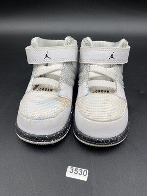 Nike Air Jordan Flight GT Shoes Toddler Infant Size 6C White Gray