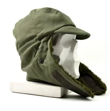 Original French army winter hat cold weather France military issue field hat 