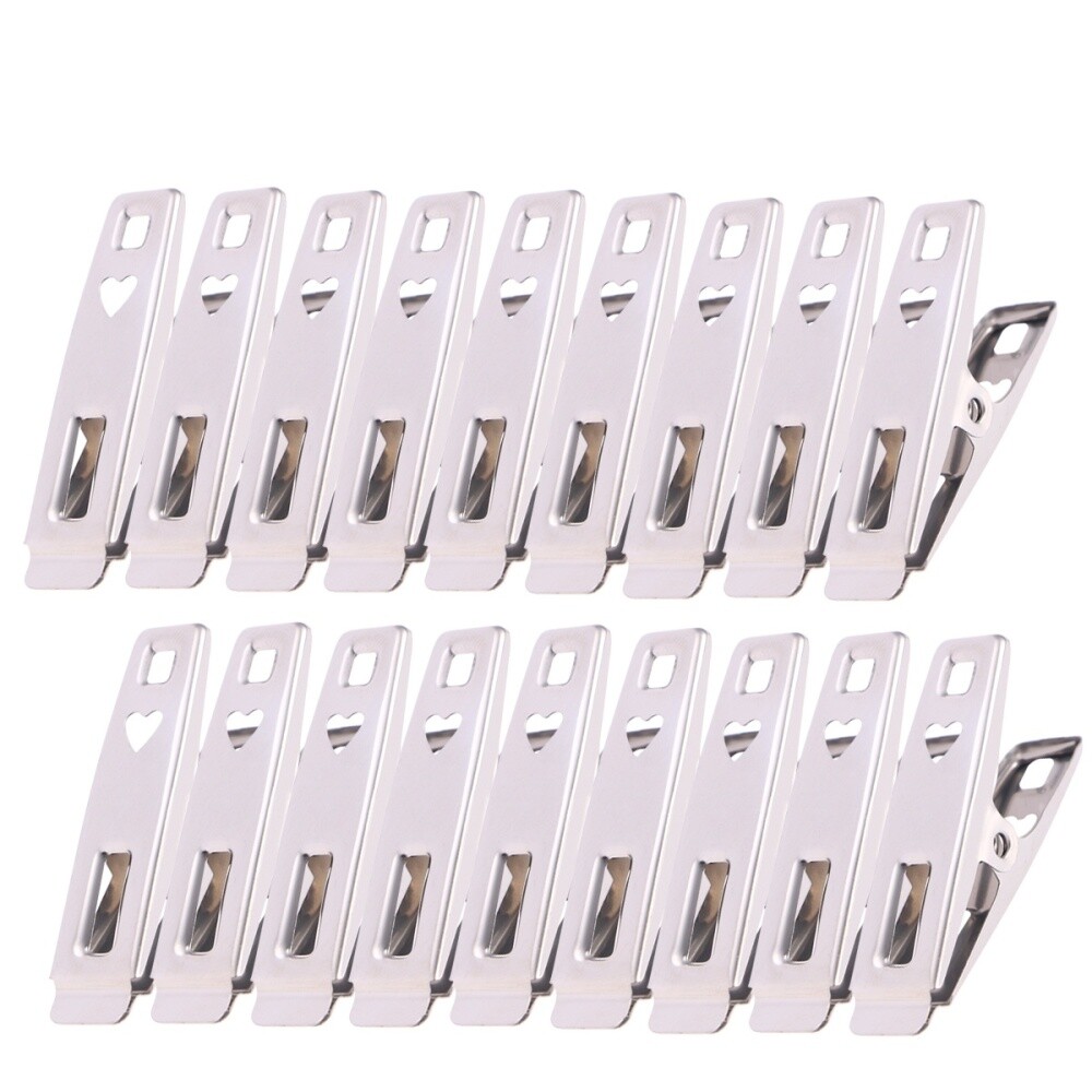 40 Pcs Clothing Hangers Exquisite Clothes Pegs Drying Clips