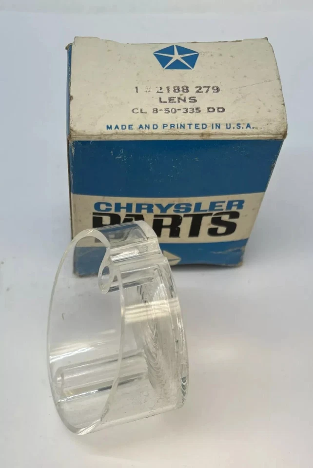 1961-1962 Dodge Lancer Plymouth Valiant парковки лампа объектив 2188279 новый из старых запасов - Изображение 4 из 4