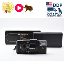 Read Near MINT Olympus XA Rangefinder 35mm Film Camera A11 Flash From JAPAN