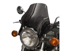 Puig Naked Screen Windshield Dark Smoke for Yamaha YBR 125 Custom (14-16)