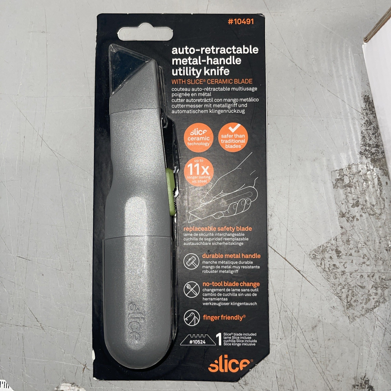 Auto Retractable Metal Handle