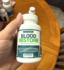HEMOFLOW Blood Restore Heart Health & Blood Pressure Support 30 Capsules