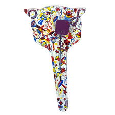Vintage Tin Toys Clapper Cat Shaped Clown Birthday Noisemaker