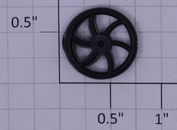 Delton 10016-121 Tender Brake Wheels w/Flaws (2-8-0-C-16) (2)