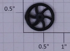 Delton 10016-121 Tender Brake Wheels w/Flaws (2-8-0-C-16) (2)
