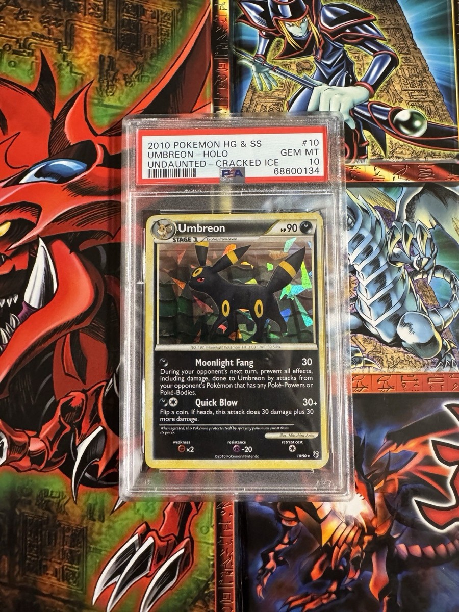 Pokemon UMBREON HOLO CRACKED ICE #10 - 2010 Undaunted (POP 4) | eBay
