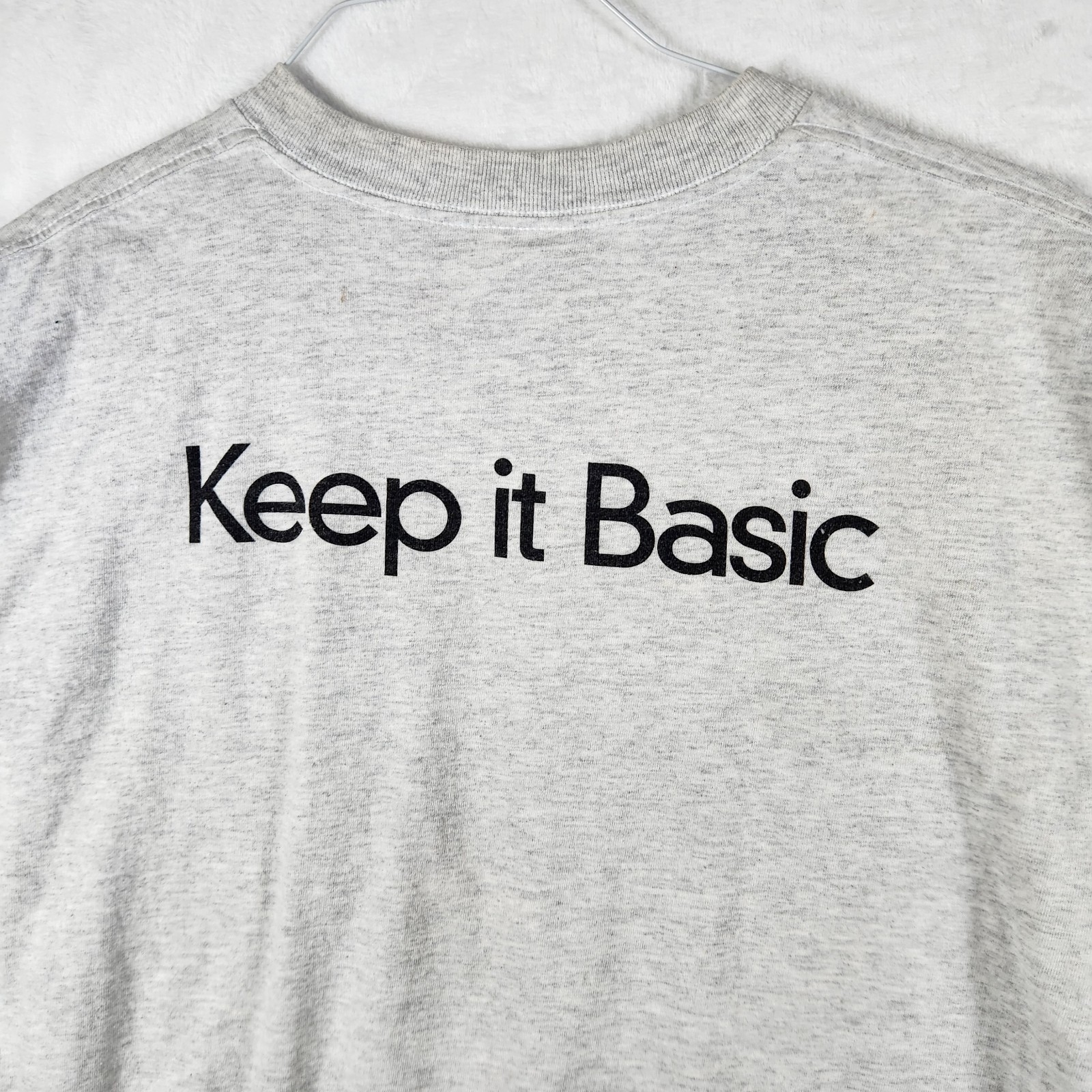 Vintage 90s Basic Cigarettes Basic Tshirt Single … - image 10