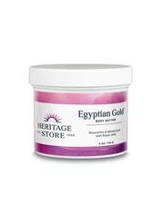 Heritage Store Egyptian Gold Butter Fragrance Free 4 oz Cream